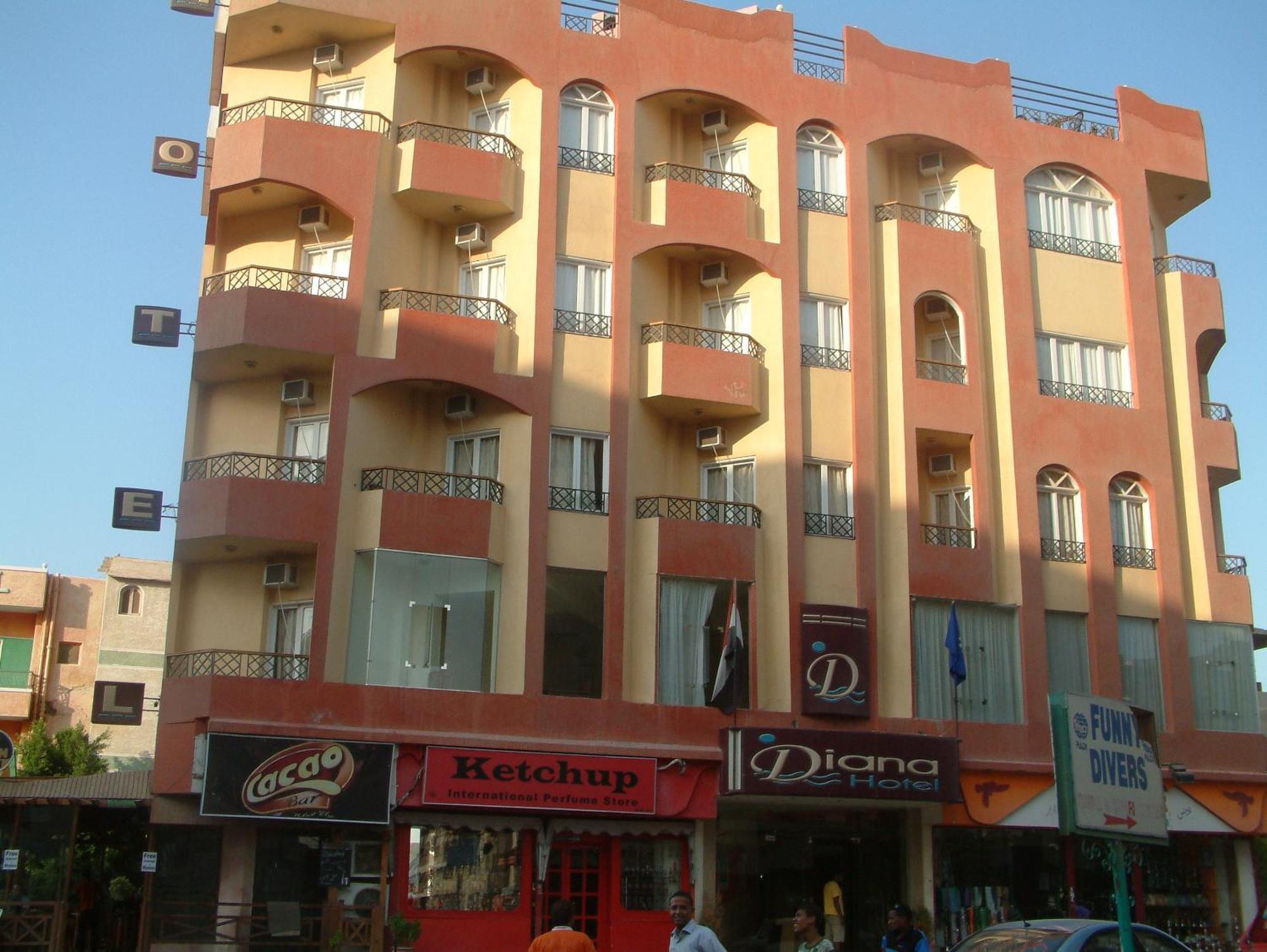 Diana Hotel Hurghada Exteriör bild